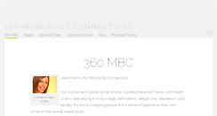 Desktop Screenshot of 360mindbodyconnections.com